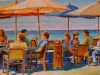 terrace by the beach.   29X15