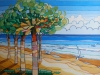 open beach. 45x 32